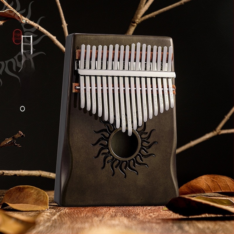 Huashu Kalimba (prstno piano) - 17 tonova, javorovo drvo, instrument za početnike