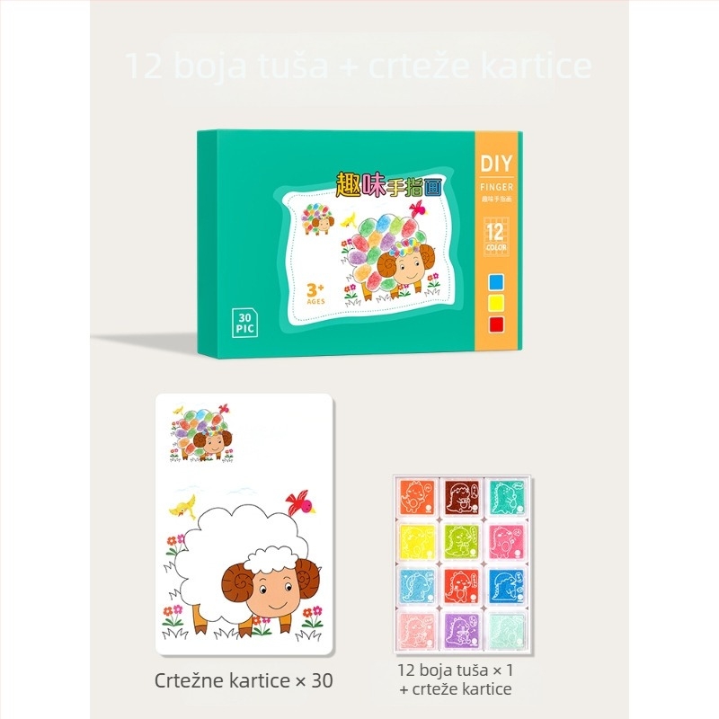 Answer Duck DIY set za djecu – Scratch Art, papirnata umjetnost, uključuje oznaku za knjigu i razglednicu, uzrast 3-6 godina, pakiranje: papirnata kutija