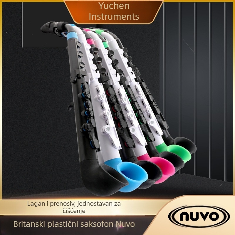 Saksofon Nuvo jSAX od plastike — izuzetno lagan za djecu