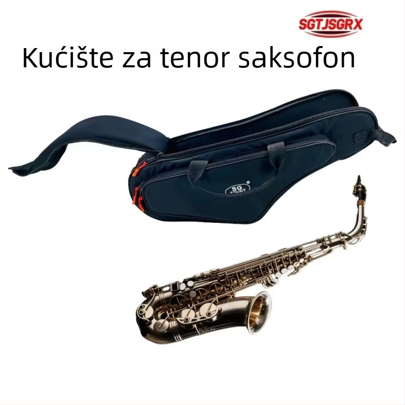 Torba za saxofon — prijenosna, lagana torba, poliester, brend SGTJSGRX, remen s zračnim jastučićem