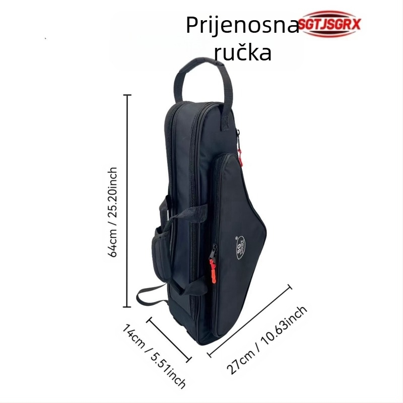 Torba za saxofon — prijenosna, lagana torba, poliester, brend SGTJSGRX, remen s zračnim jastučićem
