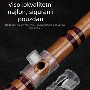 Maner pomoćno sredstvo za puhanje u flauti – za početnike, DEFG podešavanje, univerzalni dodaci