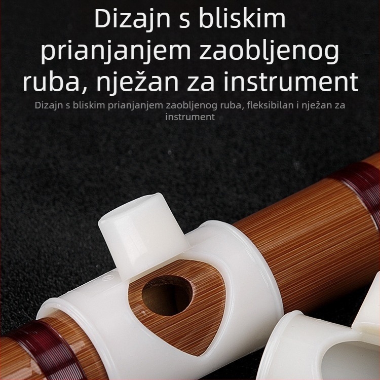 Maner pomoćno sredstvo za puhanje u flauti – za početnike, DEFG podešavanje, univerzalni dodaci