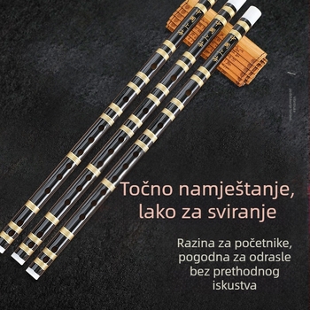 Flauta MUTONG, model 203, specifikacije CDEFG, pakiranje: platnena torba