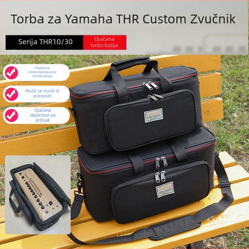 Torba za gitaru od Oxford platna, vodootporna, ojačana konstrukcija, lagana, otporna na udarce