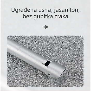 irska zviždaljka-flauta sa šest rupa, tijelo od bakar-smola-aluminijske legure, ključevi C i D