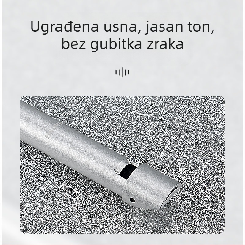 irska zviždaljka-flauta sa šest rupa, tijelo od bakar-smola-aluminijske legure, ključevi C i D