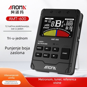 Arnoma AMT-600 Metronom i tuner za duvne instrumente, violinu i violončelo – 3-u-1