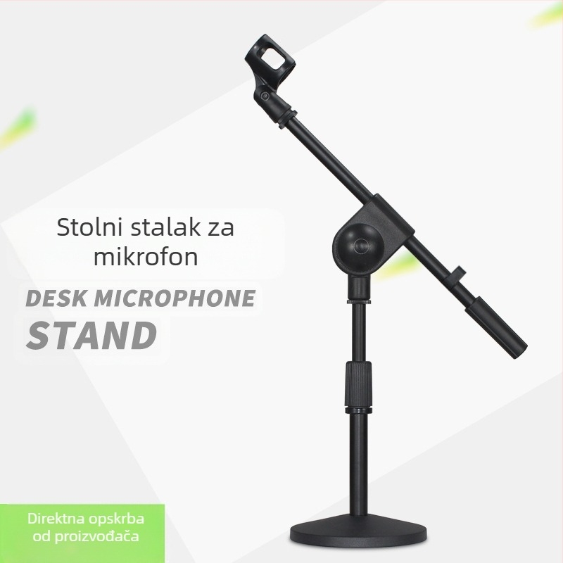 Stalak za mikrofon s diskovnom bazom za glazbene instrumente i djecu NB-211