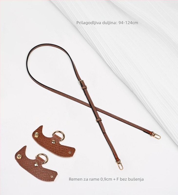 Miss qin PU kožni naramenjak za torbu — bez bušenja, otporan na habanje, gradski minimalistički stil