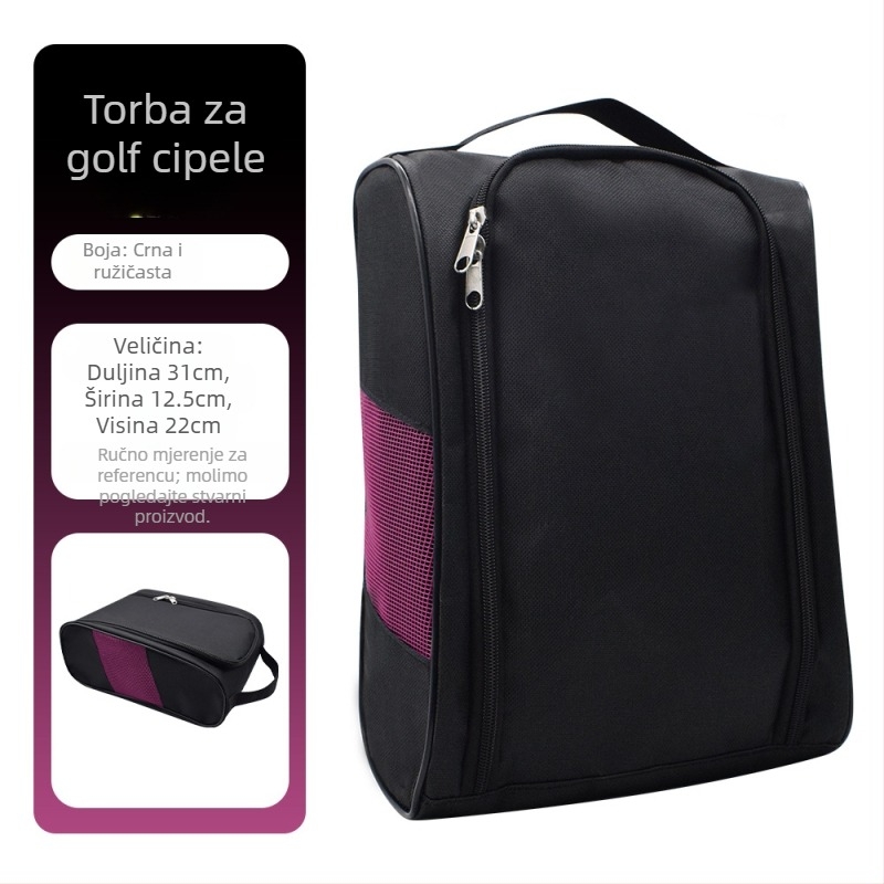 BTN torba za golf cipele s prozračnim dizajnom, tisak logotipa i mogućnost prilagodbe