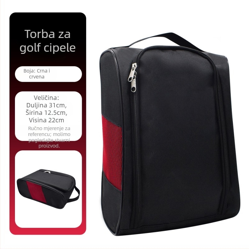 BTN torba za golf cipele s prozračnim dizajnom, tisak logotipa i mogućnost prilagodbe