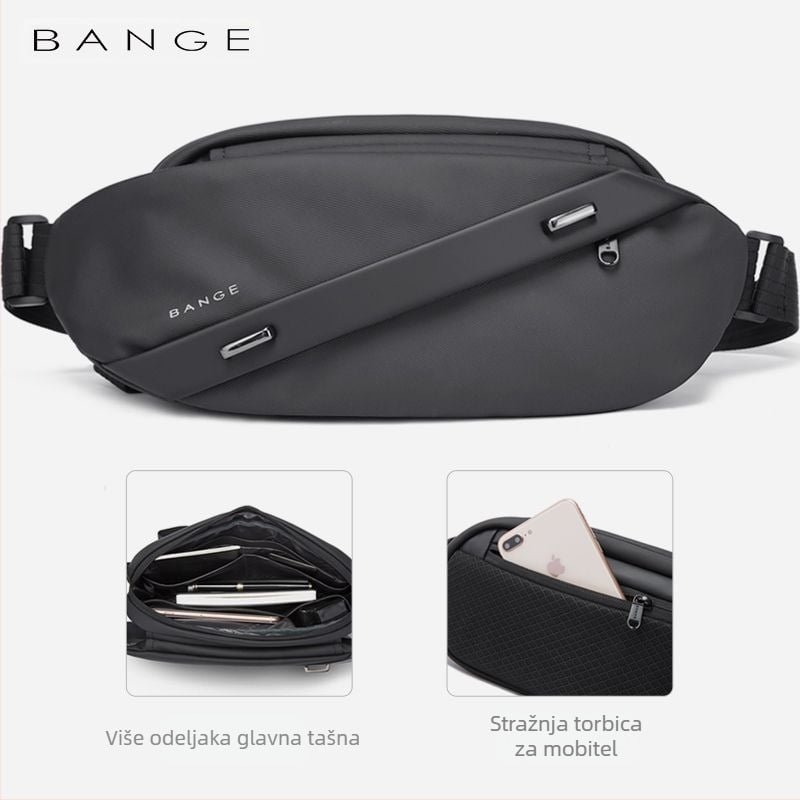 Muška prsna torbica – vodootporna, Oxford platno, model BG-7295, marka Class Song (Bags)