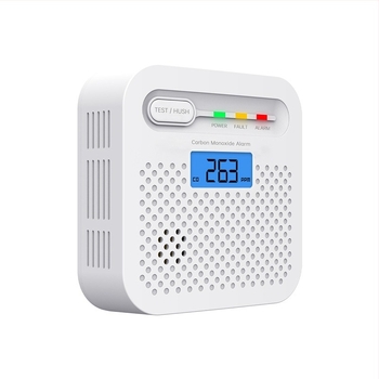 CO alarm detektor s bežičnim povezivanjem 868/433 MHz, model Y100A-CR-W(868), 360° detekcija, zidna instalacija, zvučni i svjetlosni alarm