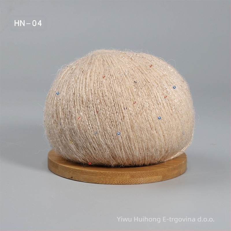Mohair vlakna, worsted pređa, vlakno u grupama, za ručno pletene lutke