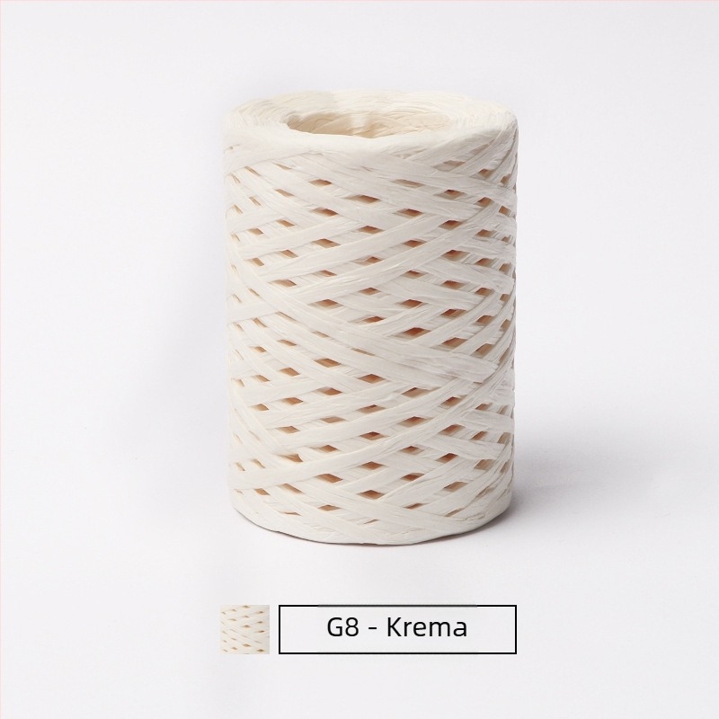 Vlakna od pamuka raffije — ring spinning, marka hiraffia (alias: hiraffia cheer)