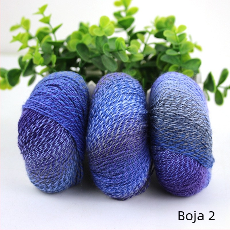 Rainbow Magic Ball vunena pređa, 50 g, 2 niti, miješano predenje, sastav: vuna-nylon