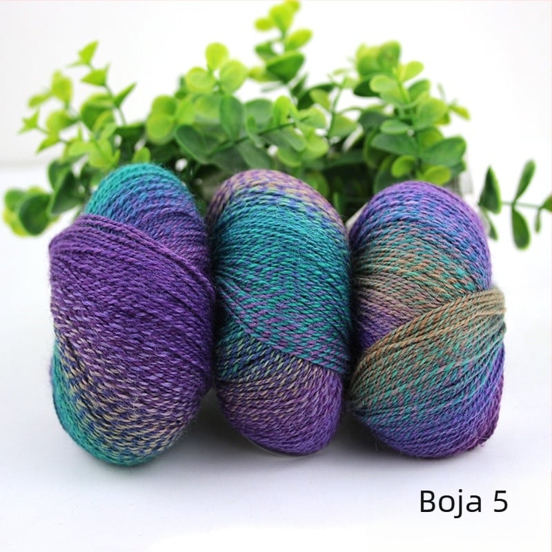 Rainbow Magic Ball vunena pređa, 50 g, 2 niti, miješano predenje, sastav: vuna-nylon