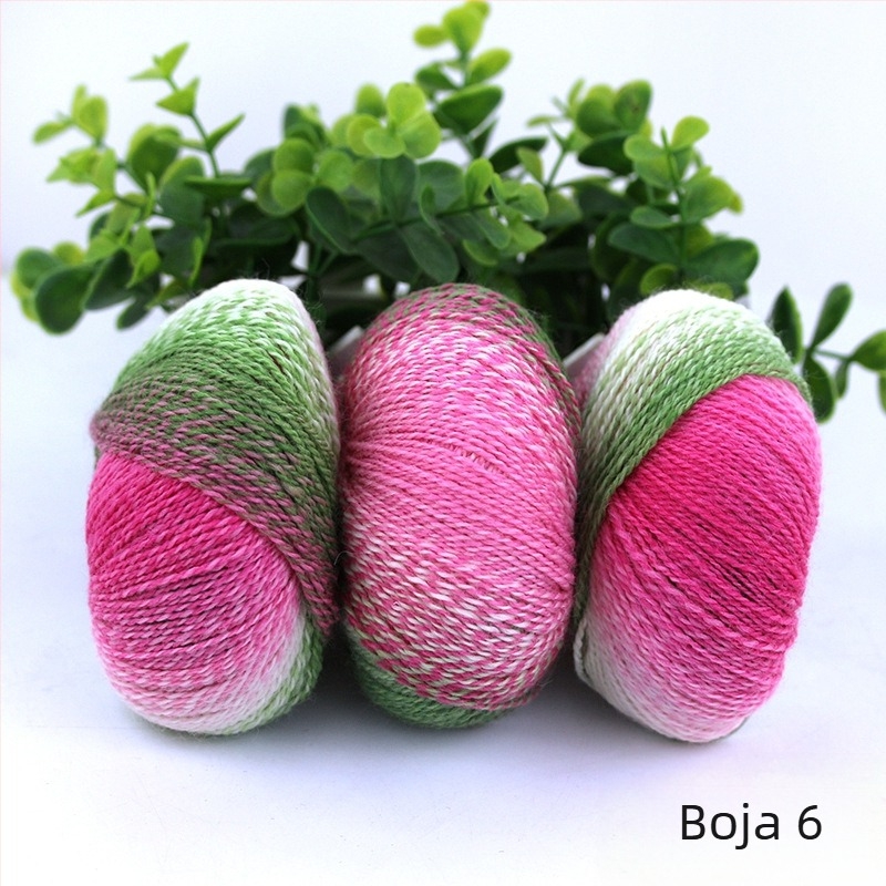 Rainbow Magic Ball vunena pređa, 50 g, 2 niti, miješano predenje, sastav: vuna-nylon