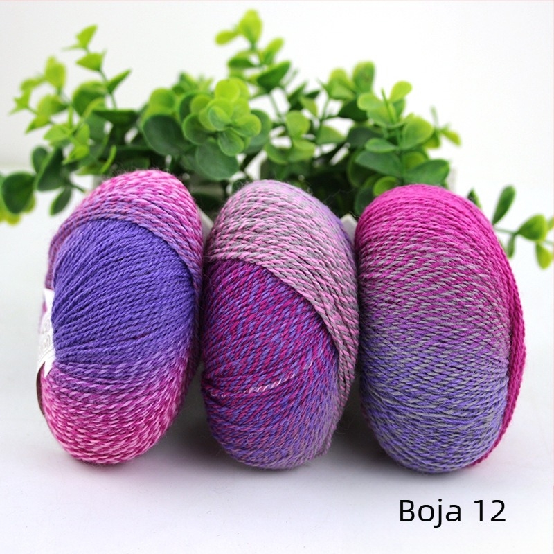 Rainbow Magic Ball vunena pređa, 50 g, 2 niti, miješano predenje, sastav: vuna-nylon