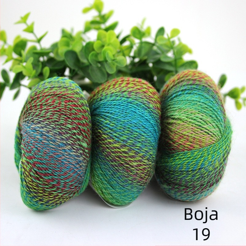 Rainbow Magic Ball vunena pređa, 50 g, 2 niti, miješano predenje, sastav: vuna-nylon