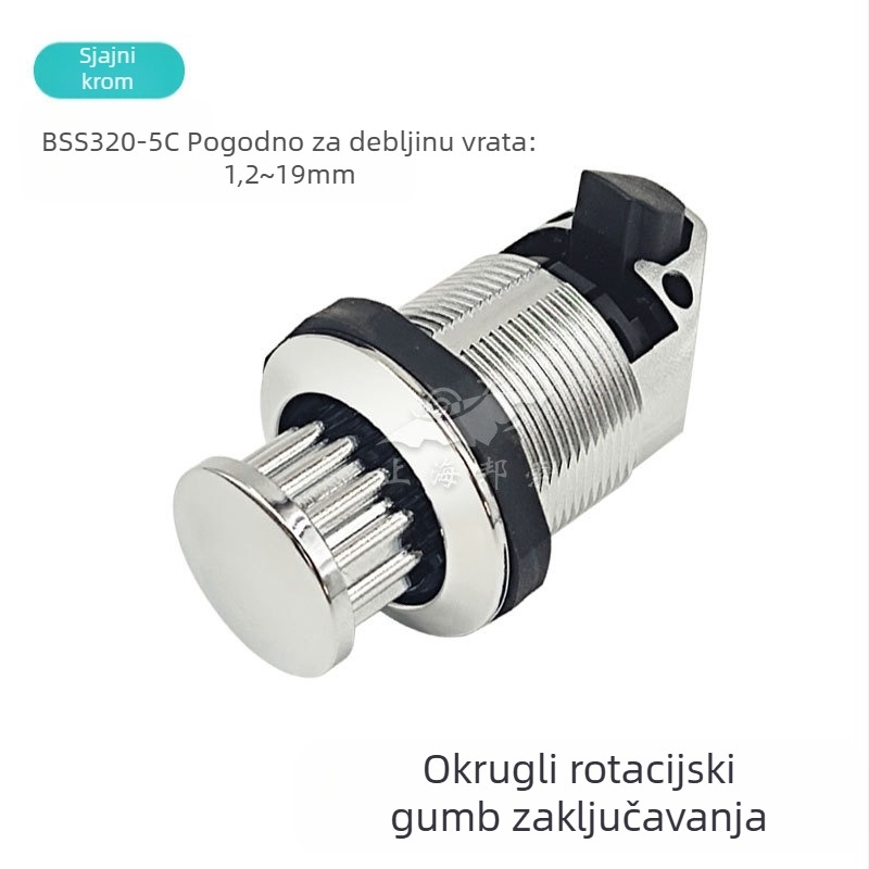 BSS320-5 Brava za ručicu automobila s ugrađenom izdignutom ručkom, PA6 najlon, bez cilindara, za modificirana vozila, RV i karavane