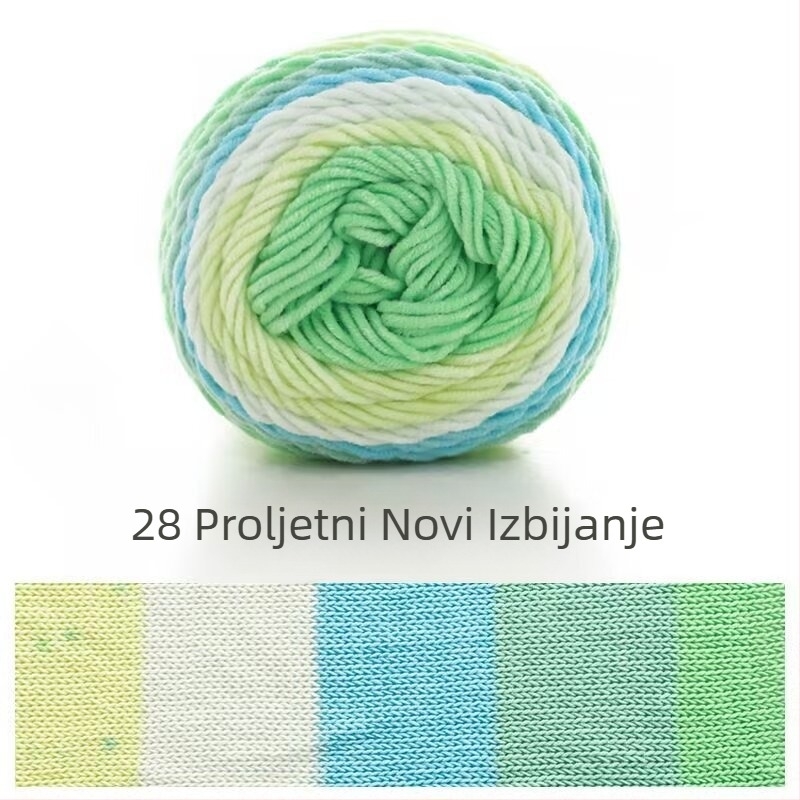 Ruyi Bird set vlakana za ručno pletenje — mješavina vlakana ring-spun iz Hebeija, za pulovere i kapice