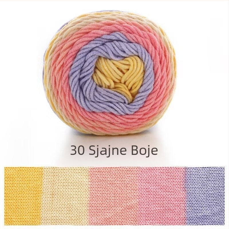 Ruyi Bird set vlakana za ručno pletenje — mješavina vlakana ring-spun iz Hebeija, za pulovere i kapice