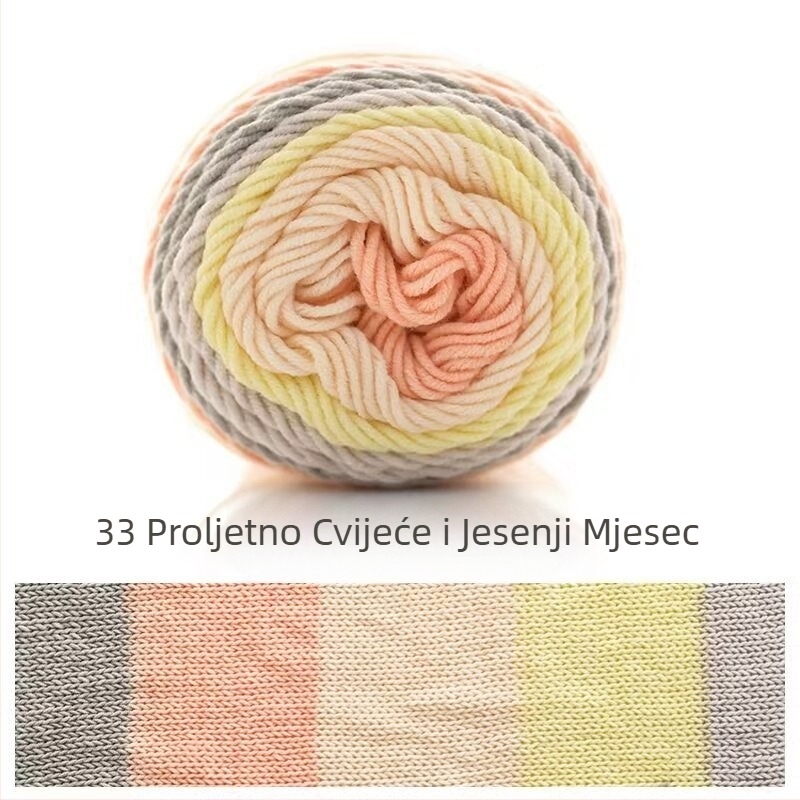 Ruyi Bird set vlakana za ručno pletenje — mješavina vlakana ring-spun iz Hebeija, za pulovere i kapice