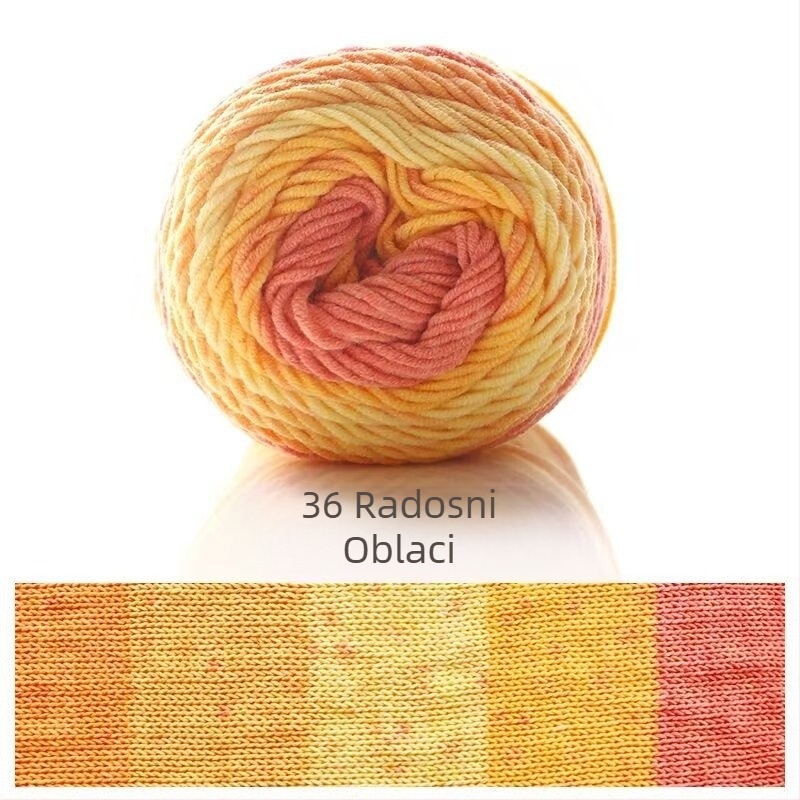 Ruyi Bird set vlakana za ručno pletenje — mješavina vlakana ring-spun iz Hebeija, za pulovere i kapice