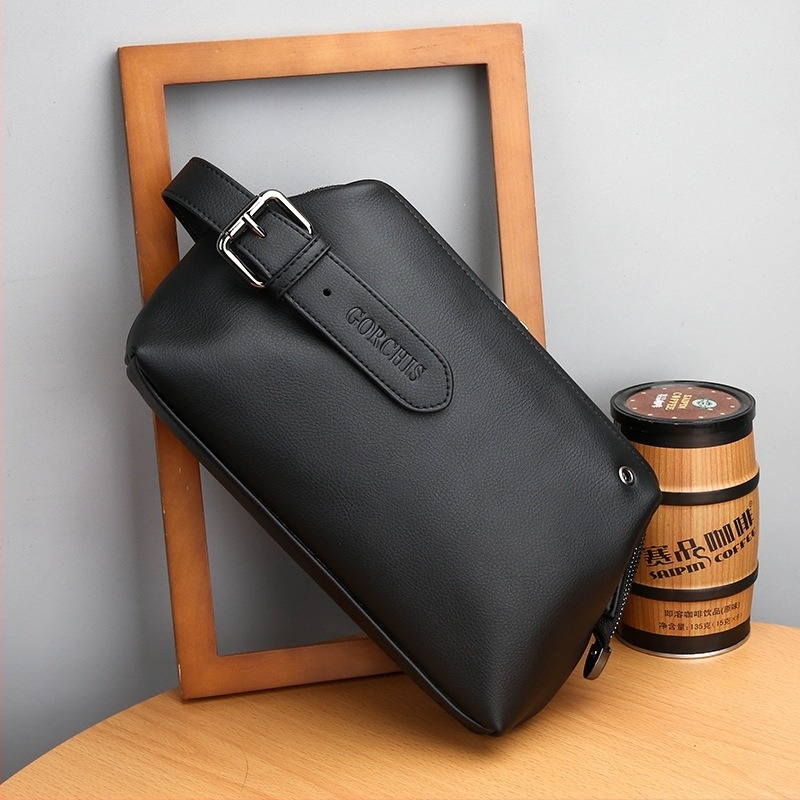 Muški clutch od umjetne kože, poslovno-elitni stil, funkcija olakšavanja tereta, model 7201