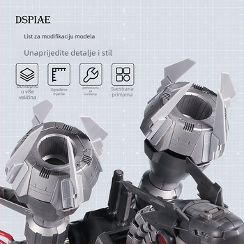 Gundam GK modifikacijski dijelovi – ABS plastična ploča (Marka: Discs; Materijal: ABS; Neto težina: 1)