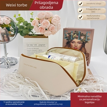 PU kozmetička torbica — vodootporna, ulični stil, za žene