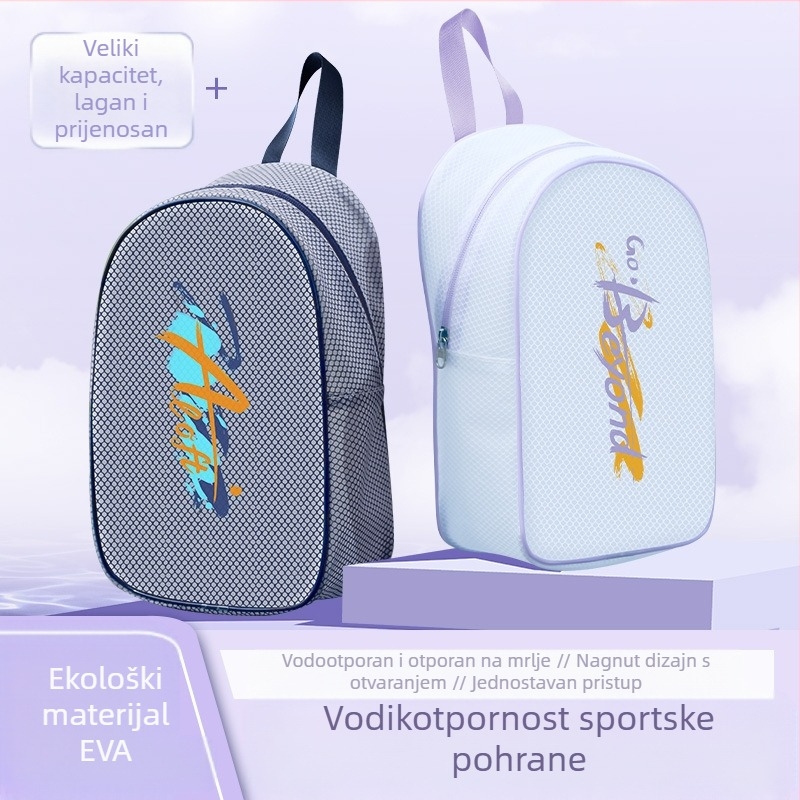 Plivačka torba od EVA, kubični oblik, vodootporna, model DZ2503174, idealna za putovanja i skladištenje kozmetike