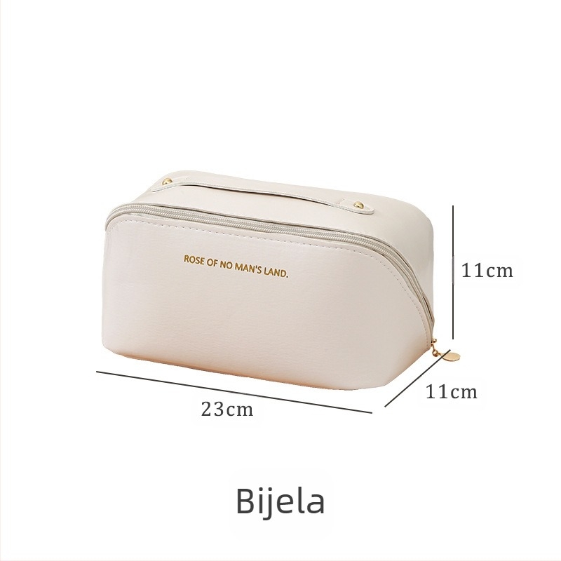 Torba za skladištenje na putovanju, PU materijal, model HZ-028, oblik ručne torbe, višenamjenska (za putovanje i skladištenje kozmetike)
