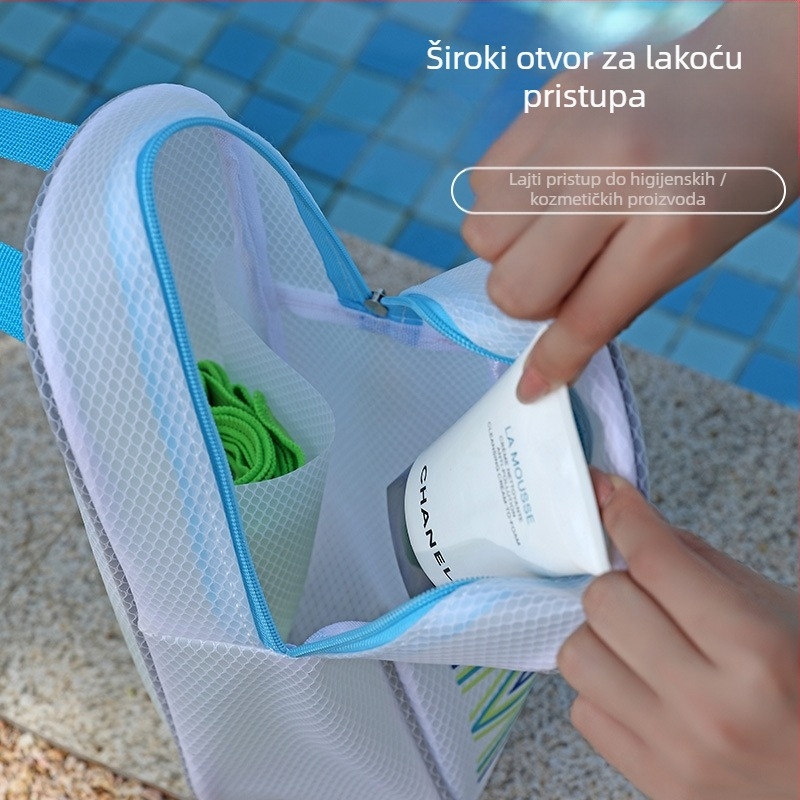 Torbica za kozmetiku od PVC-a, kreativni stil, višefunkcionalna (PVC materijal, kreativni stil, višefunkcionalno, za vanjsku upotrebu, skladištenje na putovanjima i u kupaonici)