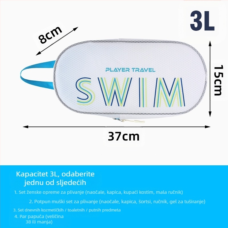 Torbica za kozmetiku od PVC-a, kreativni stil, višefunkcionalna (PVC materijal, kreativni stil, višefunkcionalno, za vanjsku upotrebu, skladištenje na putovanjima i u kupaonici)