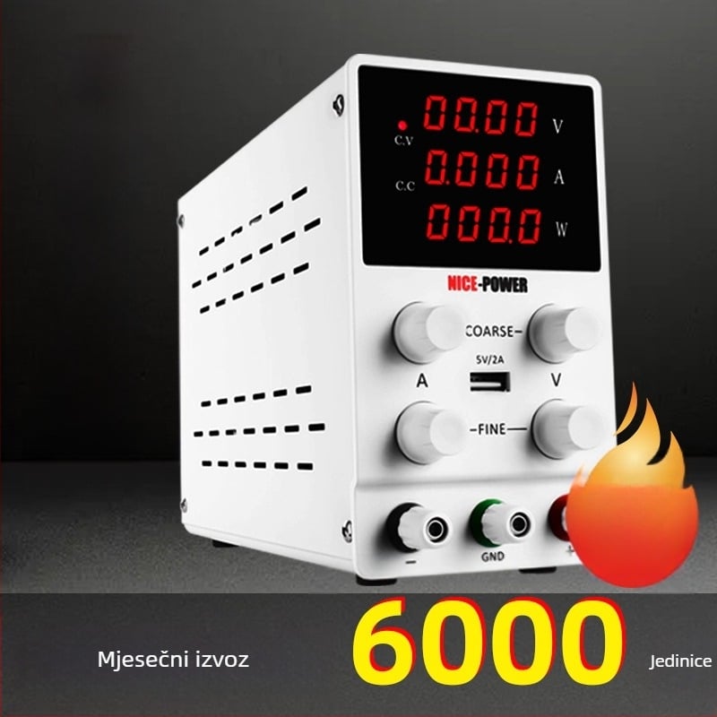 Podesivi DC stabilizirani izvor napajanja SPS3010 za popravak prijenosnih računala, 30V 10A, prekidački izvor, NICE-POWER