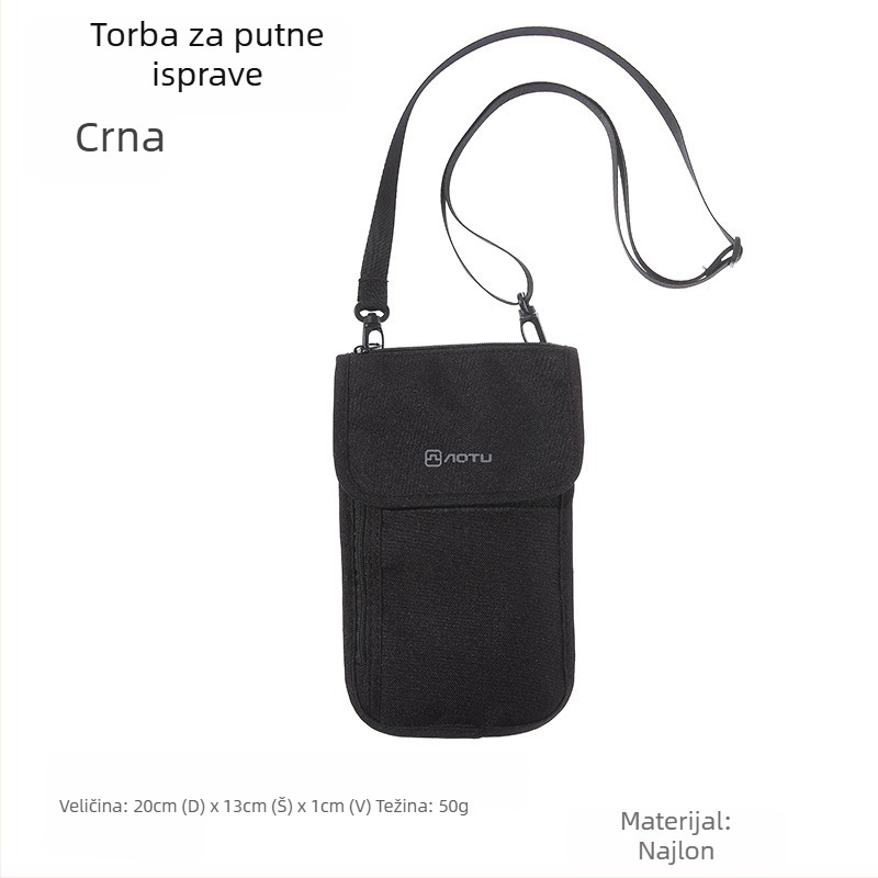 Aotu najlon držač putovnice i dokumenata, unisex, Zima 2024