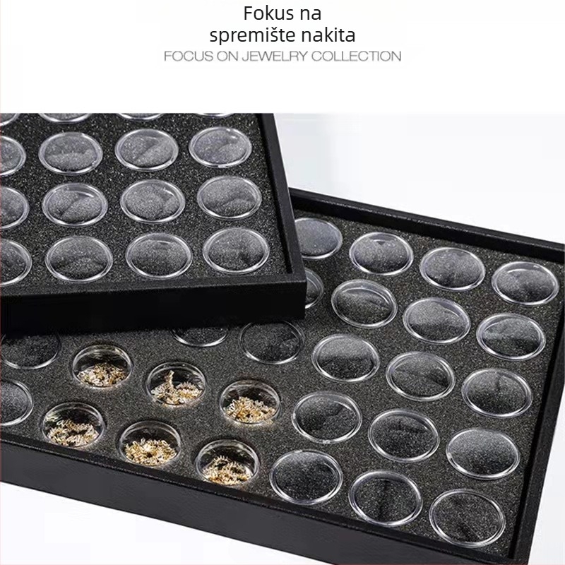 Kutija za pohranu alata za nokte s 25 ili 50 odjeljenja, organizator za manikuru, Finger Encounter marka, neto težina 0,6 kg