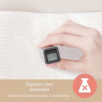 Kelin kuhinjske maramice od netkanog materijala, reljefne, pogodne za mokru i suvu upotrebu, upijaju vodu, otporne na masnoće i dezinficiraju, 50 listova po roli, 60 g/m²