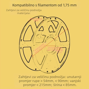 Earth Surface G2-1-1 Kutija za sušenje za 3D pisač PLA potrošni materijal – zatvorena, vlagootporna, model G2-1-1