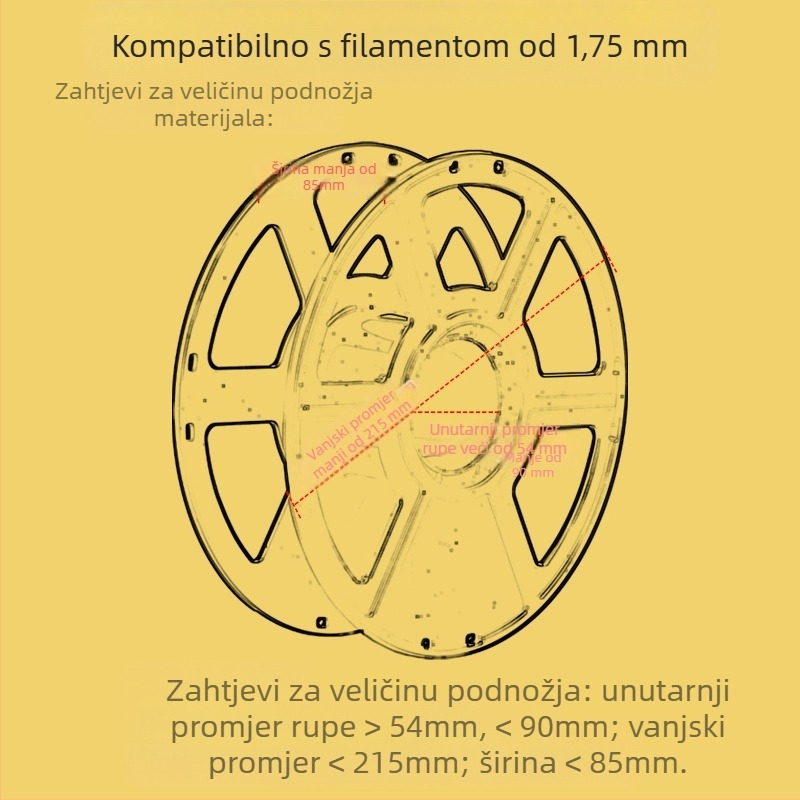 Earth Surface G2-1-1 Kutija za sušenje za 3D pisač PLA potrošni materijal – zatvorena, vlagootporna, model G2-1-1