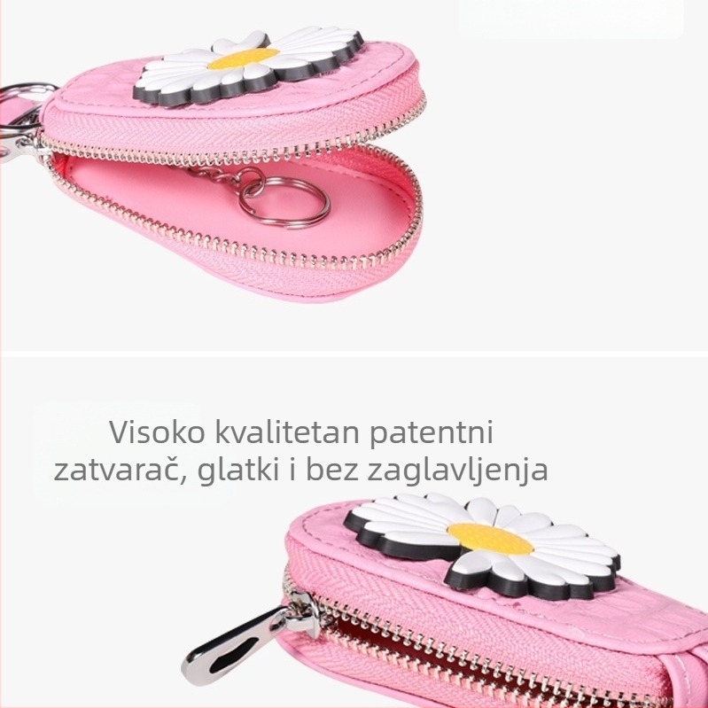 Kožna zaštitna futrola za automobilni ključ, univerzalna futrola za ključ, model 002, podrijetlo Kina