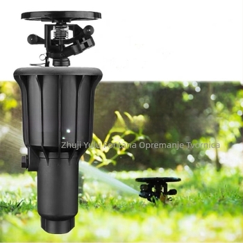 Rain and Dew podzemni raspršivač s 360° rotacijom, automatskim podizanjem, 6-rameni rocker mehanizam