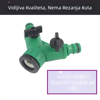 Trostruki vodovodni spoj s prekidačem ventila, plastični razvodnik vode za slavinu perilice rublja — Zhejiang, navojno spojenje, Deao