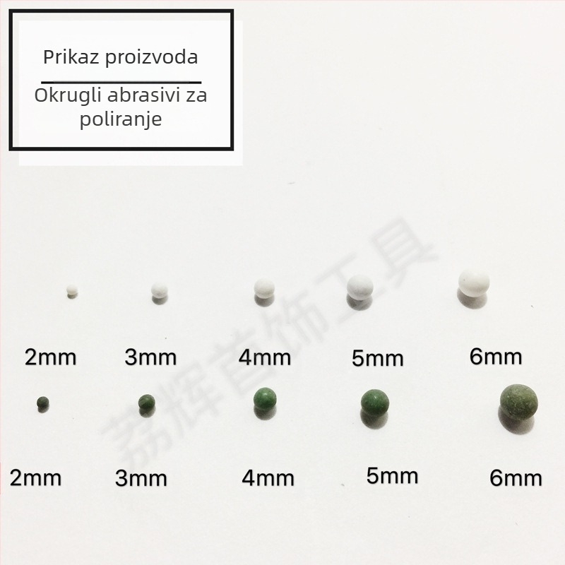 Vibracijski bubanj abraziv za poliranje GH597-A, smola, za poliranje, Glory