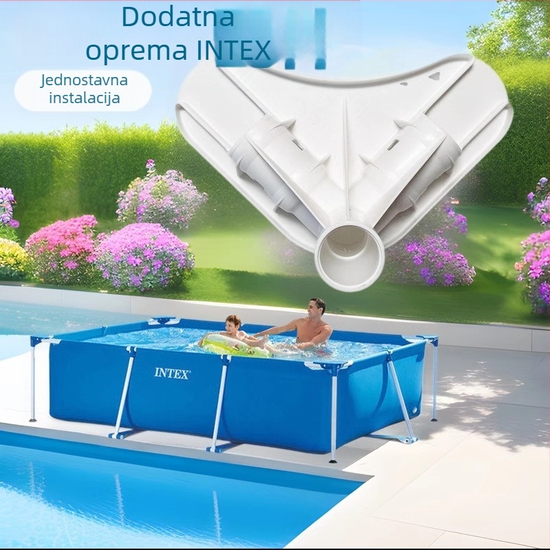 Intex plastični T-priključak za bazen, model Pool accessories adapter, materijal PP, težina 183 g, pogodan za plivanje i vodene sportove