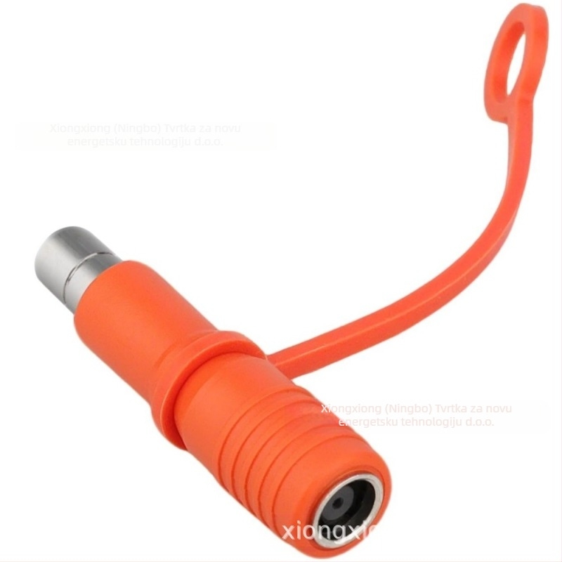 Bear DC-7909 Ženski na DC-8020 Muški Adapter, 90° Kutni Spoj, Bakreni Vodiči, PVC Izolacija