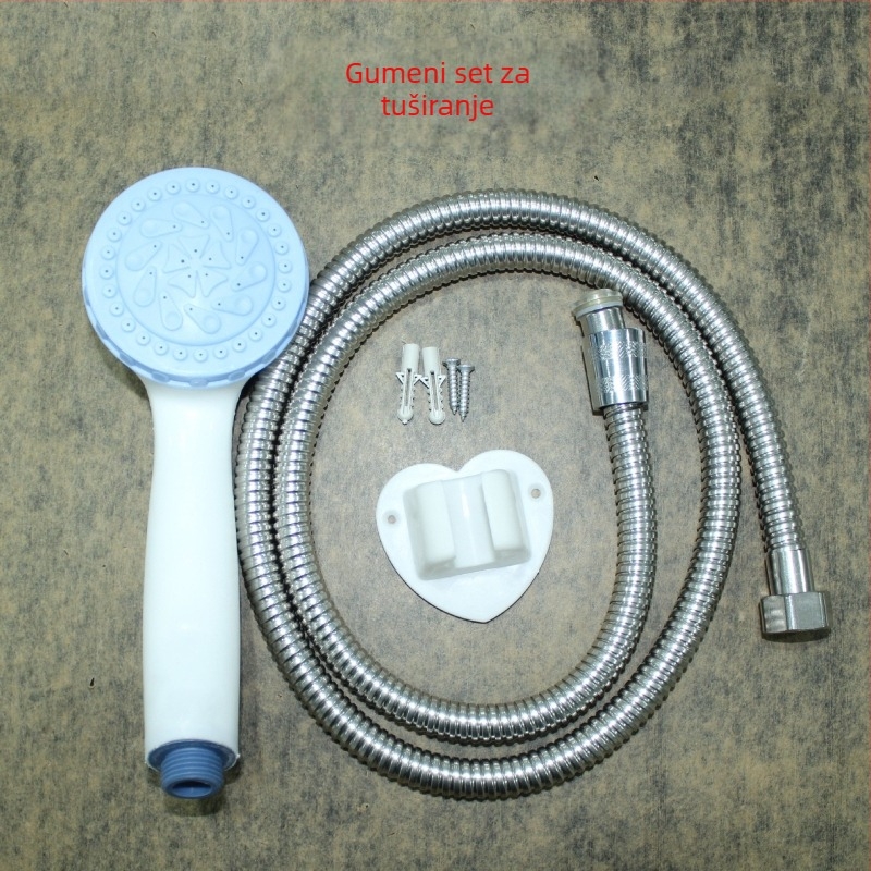 Skrivena ugrađena tuš slavina od nehrđajućeg čelika s keramičkim jezgrom ventila